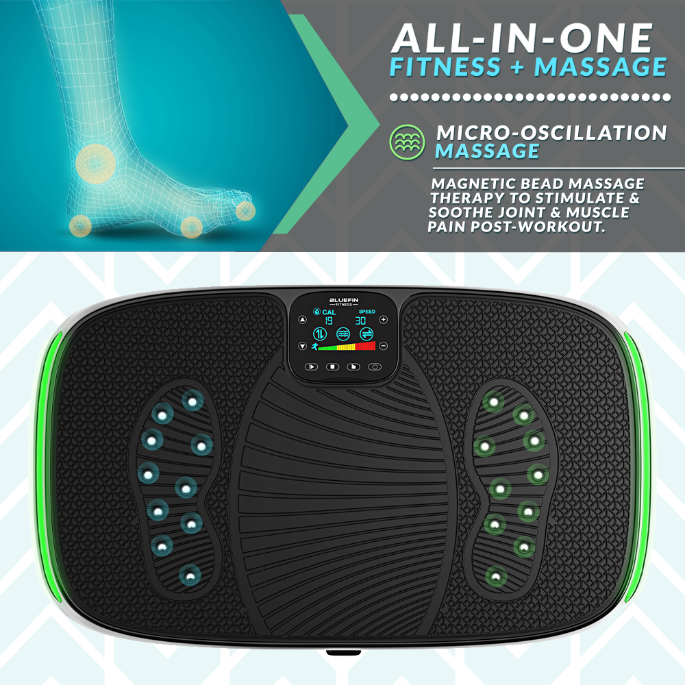 Bluefin 4D Triple Motor Vibration Plate