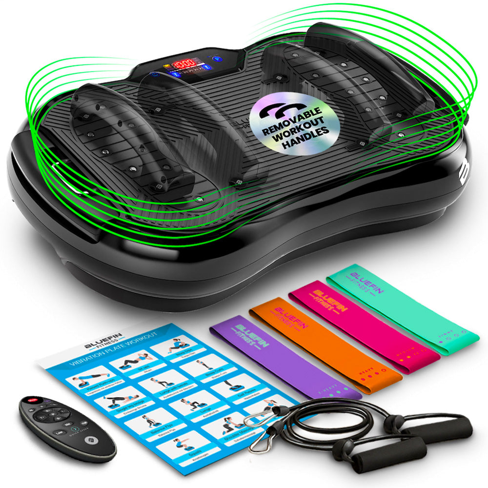 Ultra Slim Plus Dual Workout Vibration Plate Bluefin Fitness Ultra Slim Plus Dual Workout Vibration Plate Bluefin Fitness