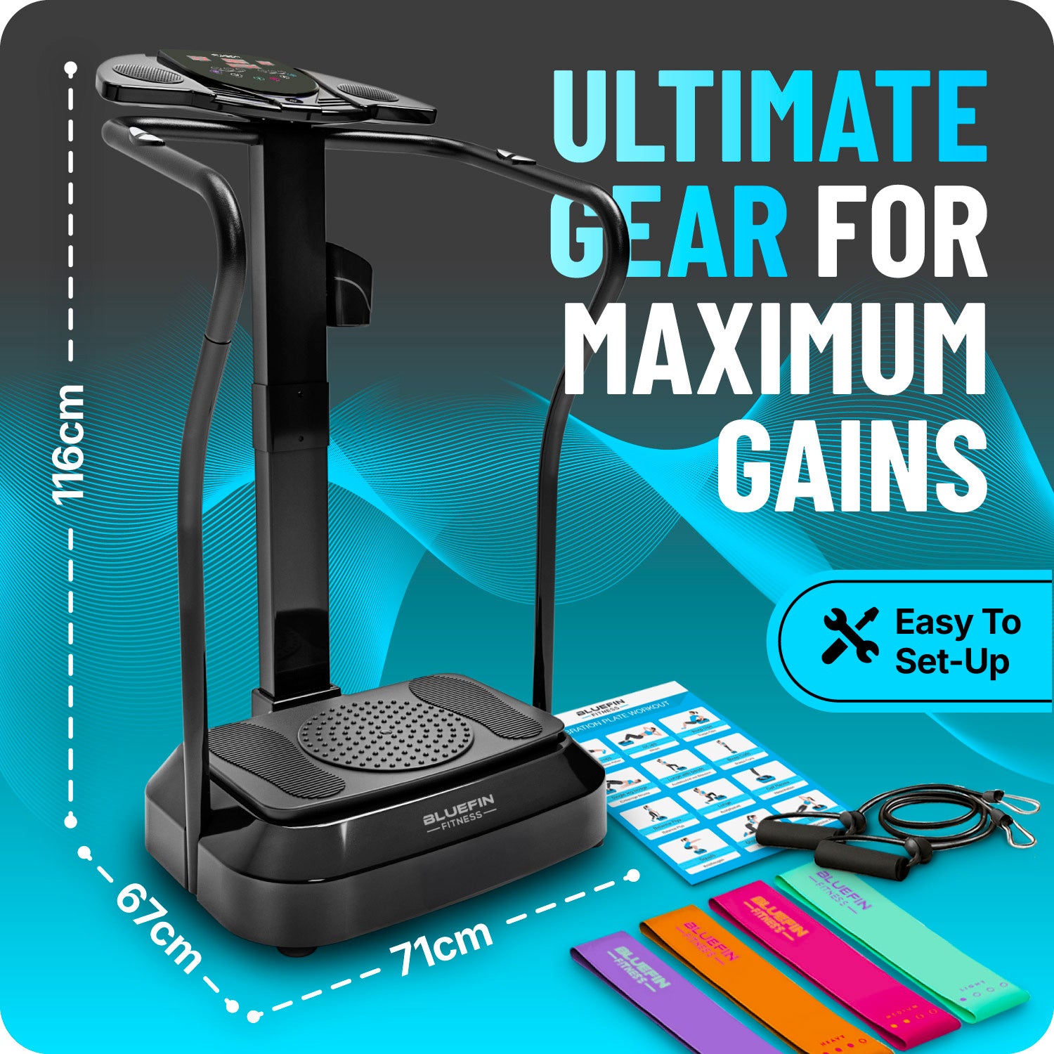 Premium Pro Vibration Plate