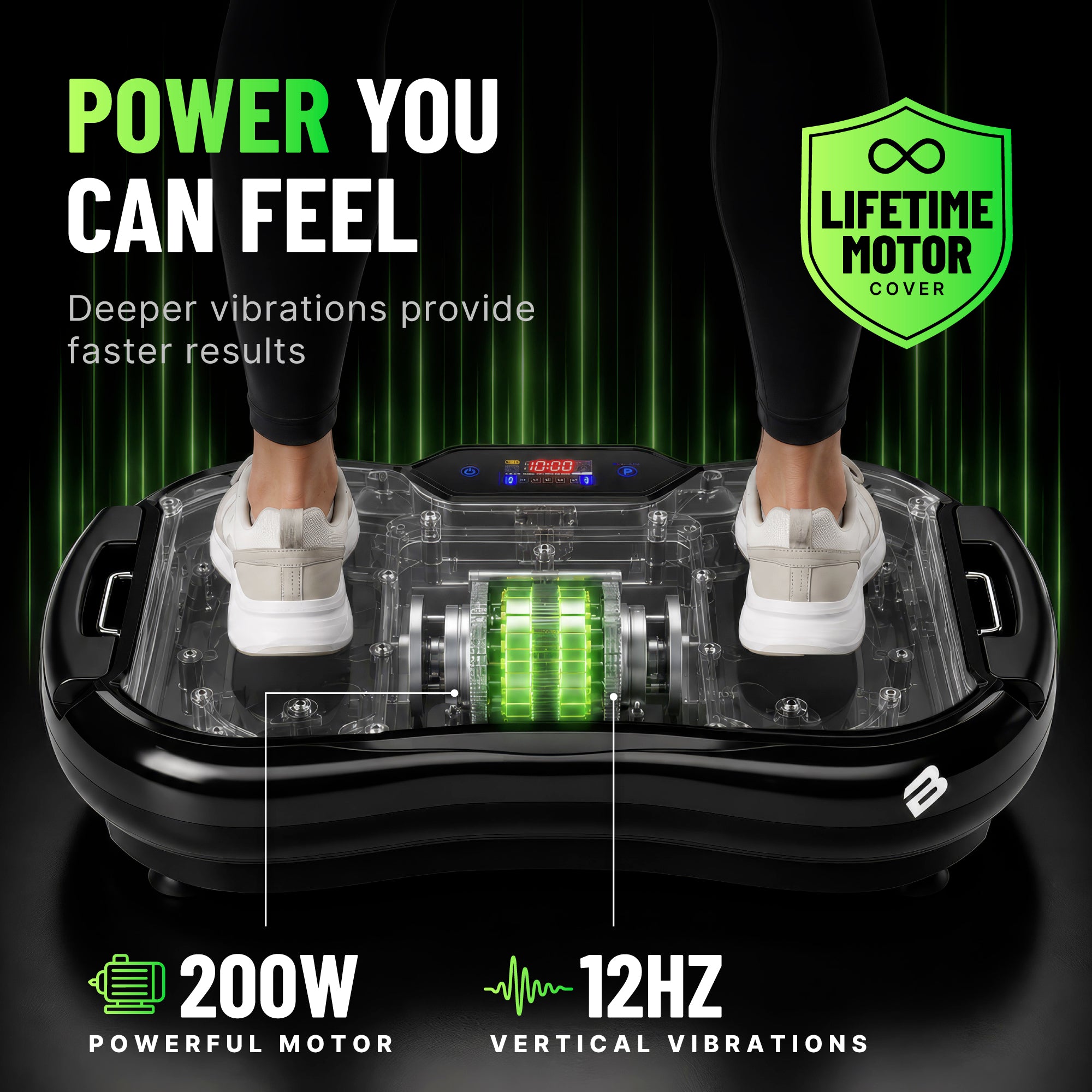 Ultra Slim Plus Dual Workout Vibration Plate