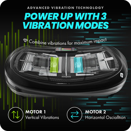 3D Dual Motor Vibration Plate