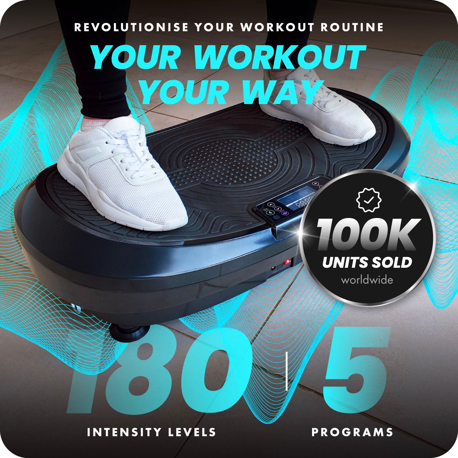 3D Dual Motor Vibration Plate
