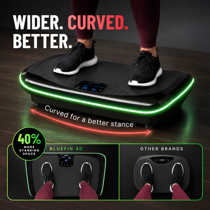 Bluefin 4D Plataforma Vibratoria de Triple Motor