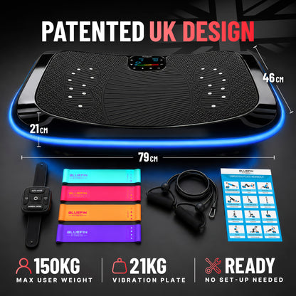 4D Triple Motor Vibration Plate