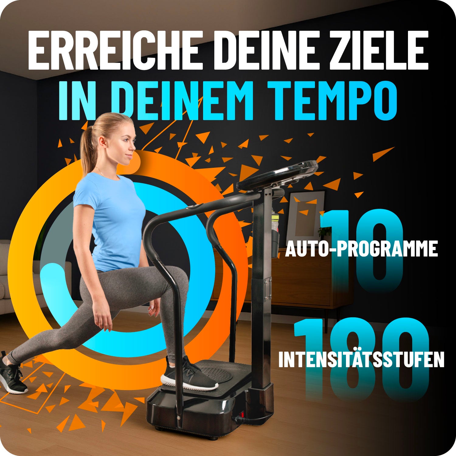 Bluefin PRO Vibrationsplatte für Expertenniveau