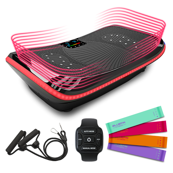 Pedana Vibrante 4D Ultrasport - Dimagrimento, Tonificazione E Massaggio Con Telecomando - Foto 9