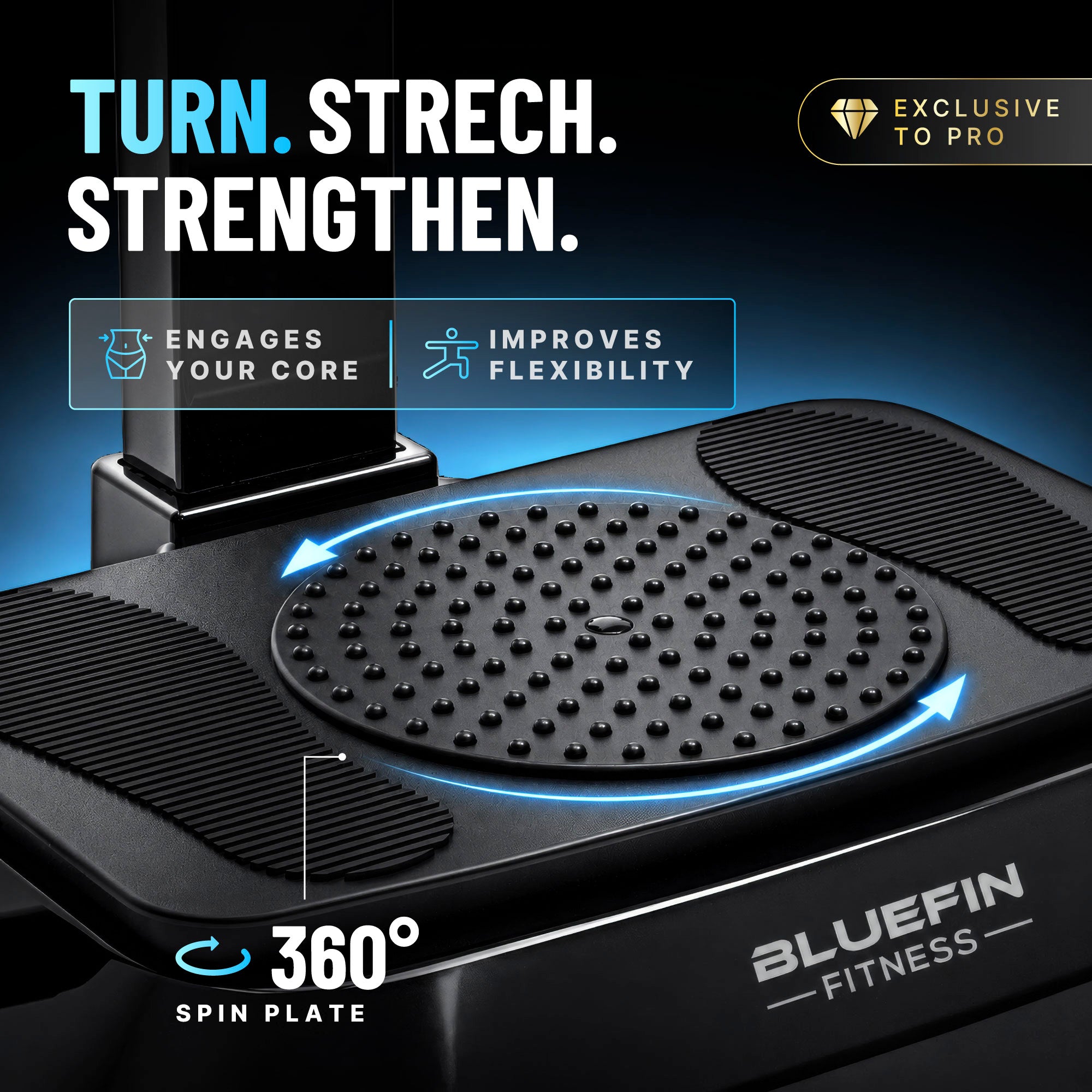 Bluefin PRO Plateforme vibrante de niveau expert