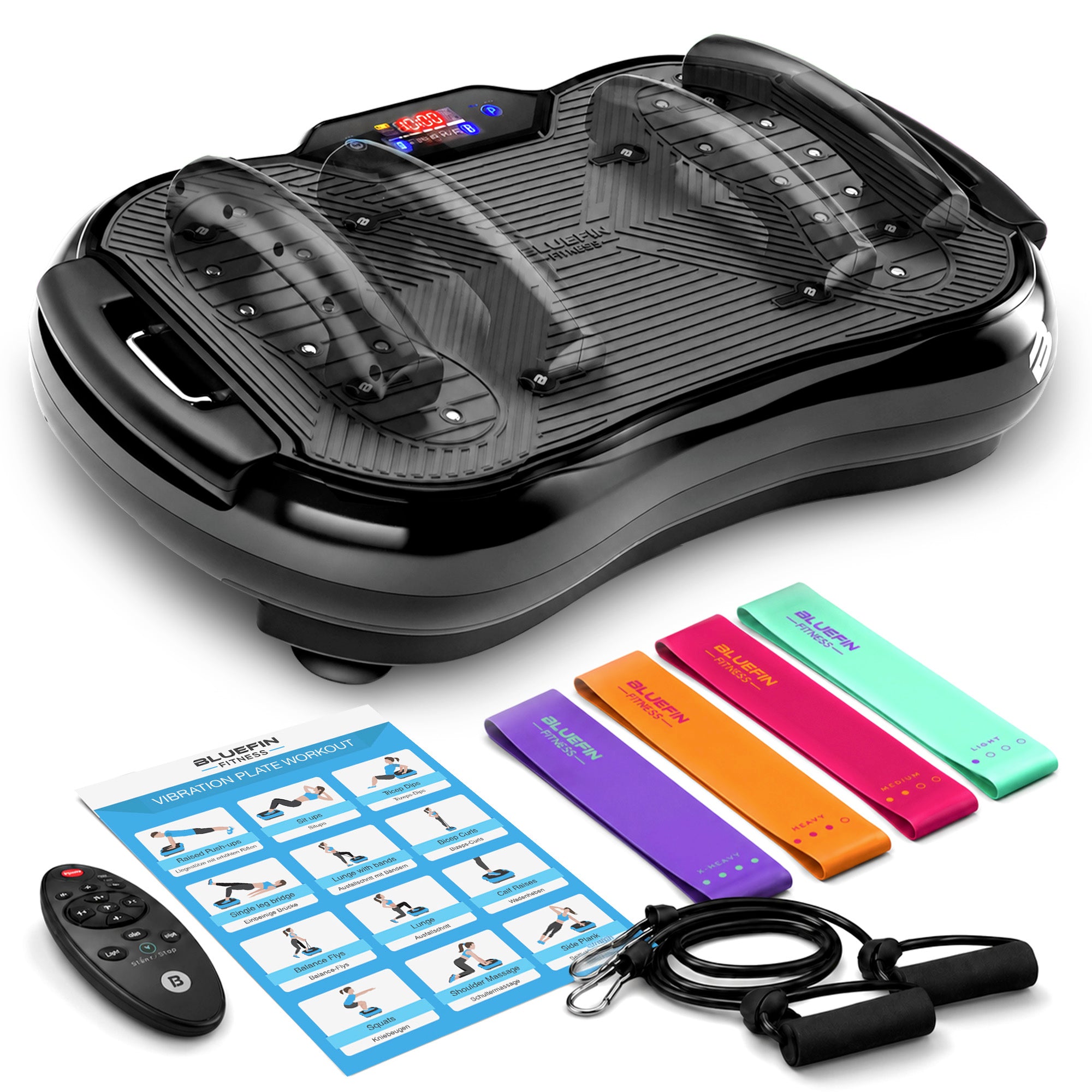 Ultra Slim Plus Dual Workout Vibration Plate