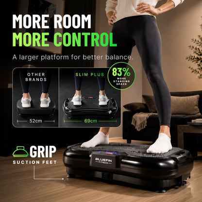 Ultra Slim Plus Dual Workout Vibration Plate
