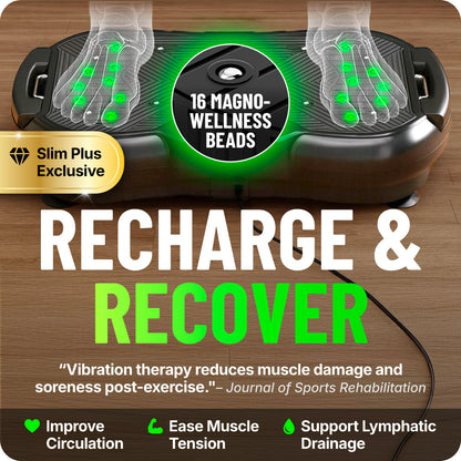 Ultra SLIM PLUS Dual Workout Vibration Plate