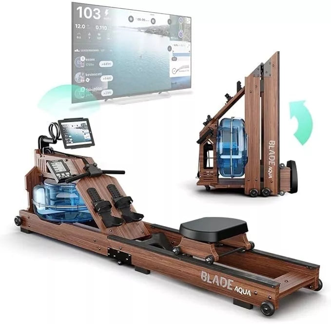 Blade Aqua Wooden Water Rower